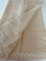 Shimmer crushed georgette /D14932