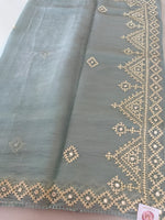 Shimmer crushed georgette /D14932