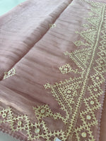 Shimmer crushed georgette /D14932