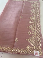 Shimmer crushed georgette /D14932