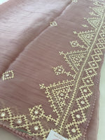 Shimmer crushed georgette /D14932