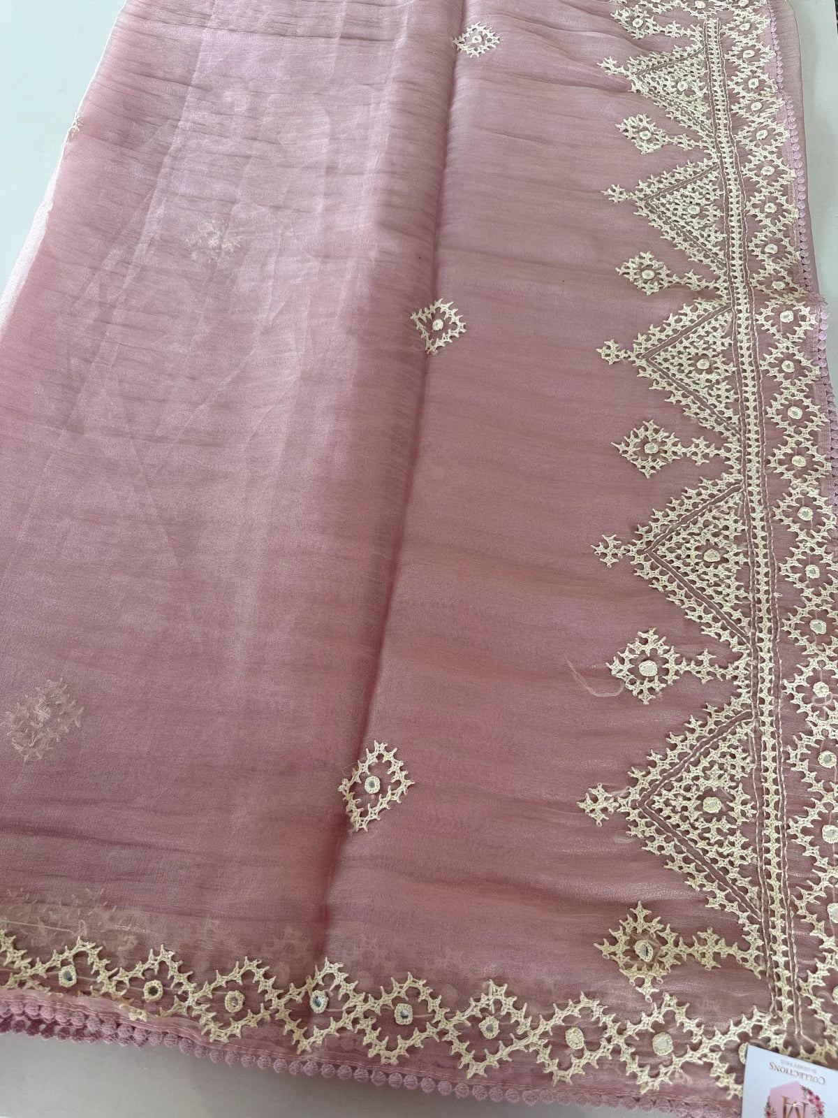 Shimmer crushed georgette /D14932