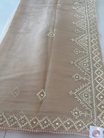 Shimmer crushed georgette /D14932