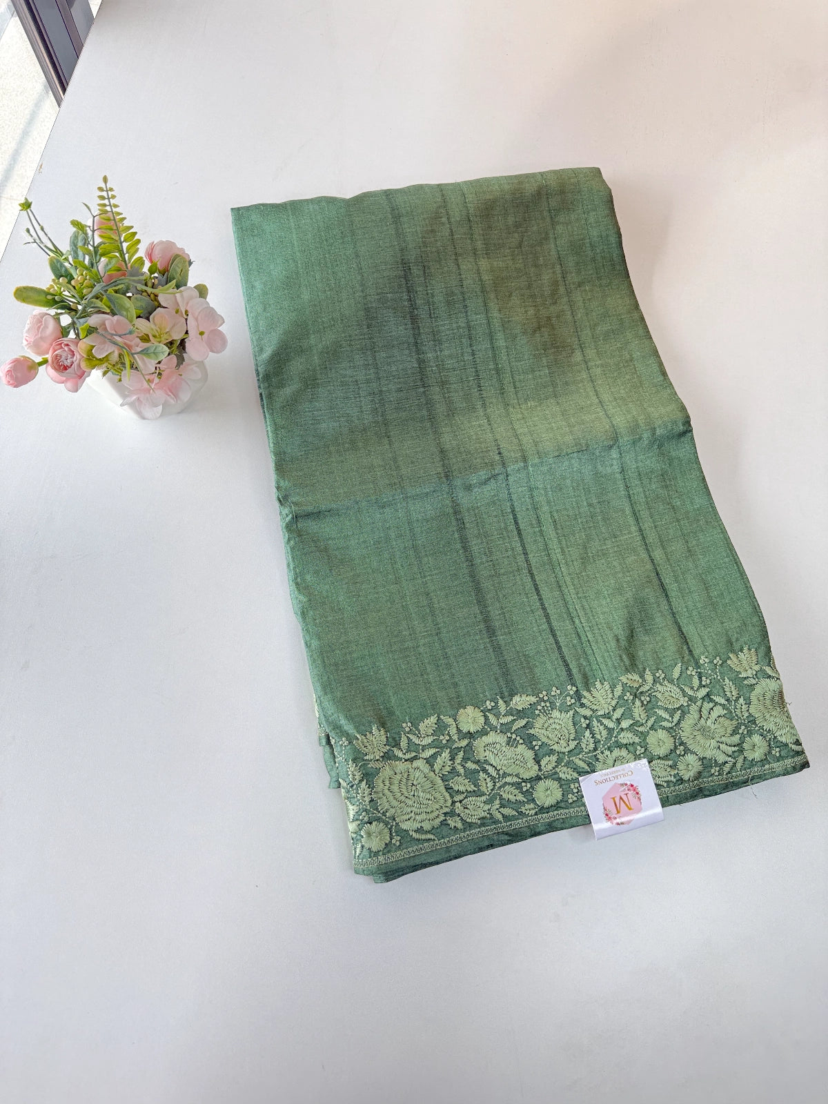 Pure Tussar Silk Saree / CW511