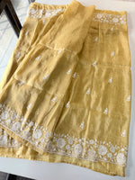 Crushed Organza Saree / MK01