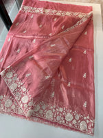 Crushed Organza Saree / MK01