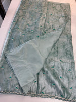 Tissue Organza Saree/ RKF14