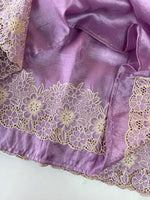Crushed Organza Saree/ WS99