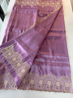 Crushed Organza Saree/ WS99