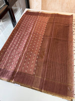 Soft Semi Tussar Silk Saree / MD364