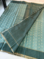 Soft Semi Tussar Silk Saree / MD364