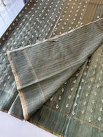 Soft Semi Tussar Silk Saree / MD364