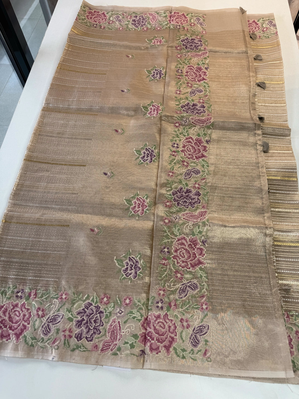 Tissue saree/ ACP03