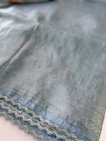 Crushed Organza saree/ 1036C