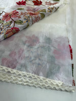 Crushed Organza saree/ 1036C