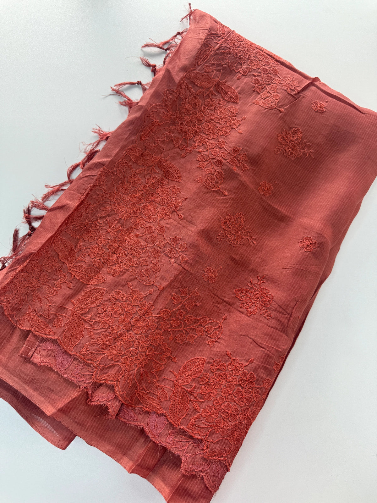 Semi Tussar Silk Saree( minor defect )/Cw289