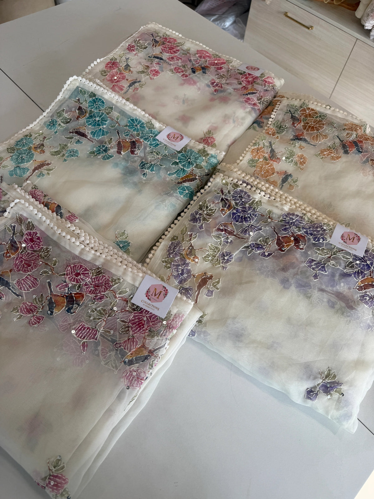 Organza Saree/ D5333