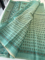 Tissue Linen Saree / S5058