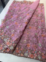 Organza Saree/ H100