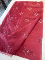 Soft organza saree/ Cw378