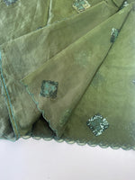 Soft organza saree/ Cw378