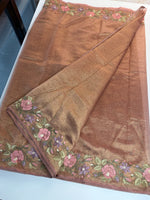 Crushed Tissue Saree / SR179