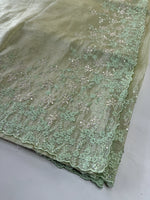 Crushed Crape Saree/ HW456