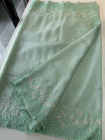 Crushed Crape Saree/ HW456
