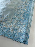 Crushed Crape Saree/ HW456