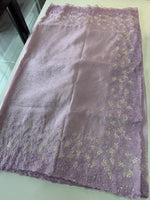 Crushed Crape Saree/ HW456