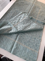 Crushed Chanderi silk cotton saree/ SR23517