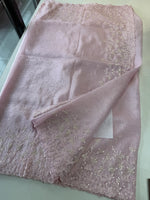 Crushed Crape Saree/ HW456