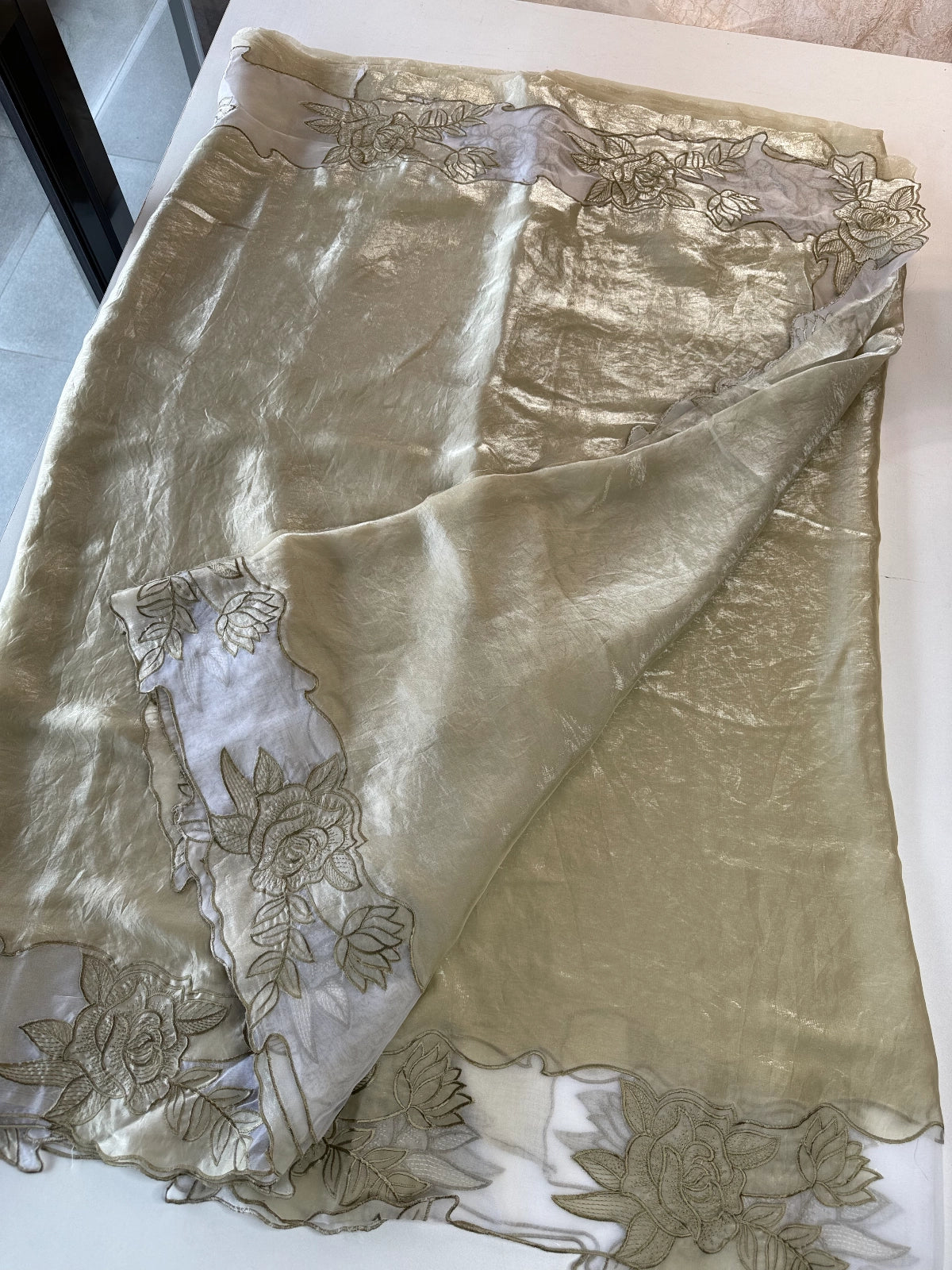 Satin Organza Saree / BL207