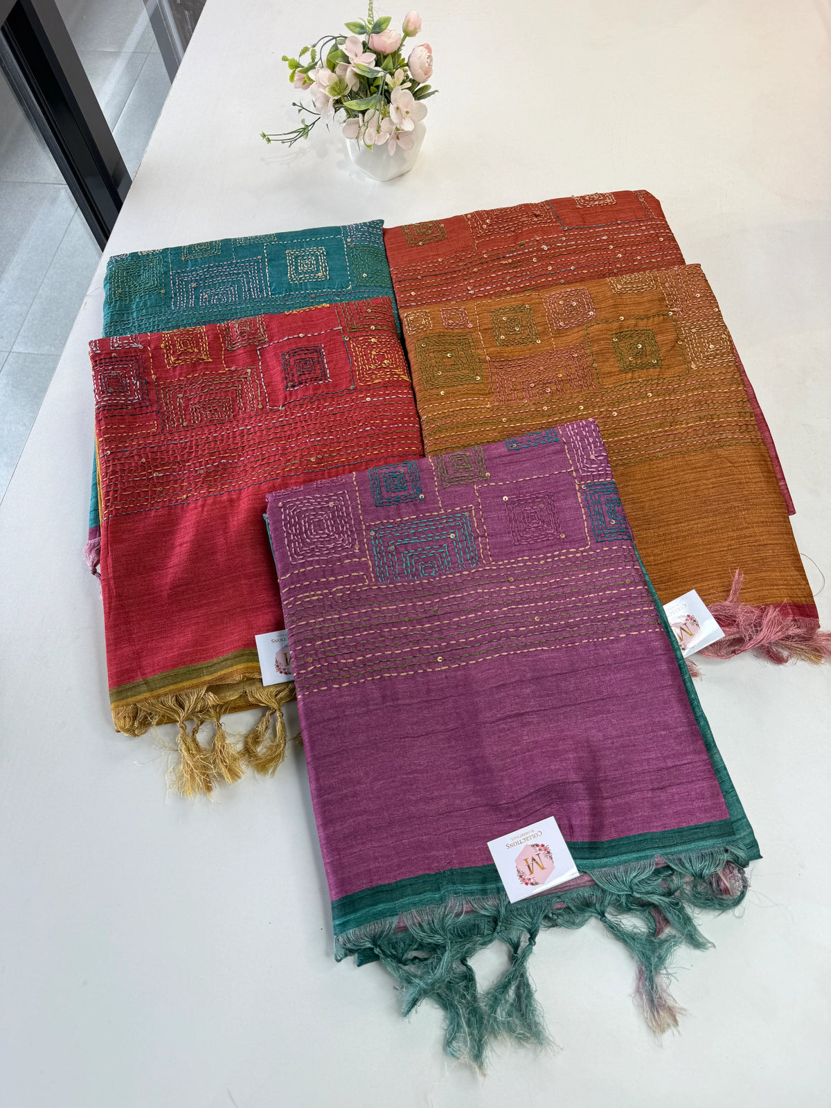 Semi silk saree/ 605G