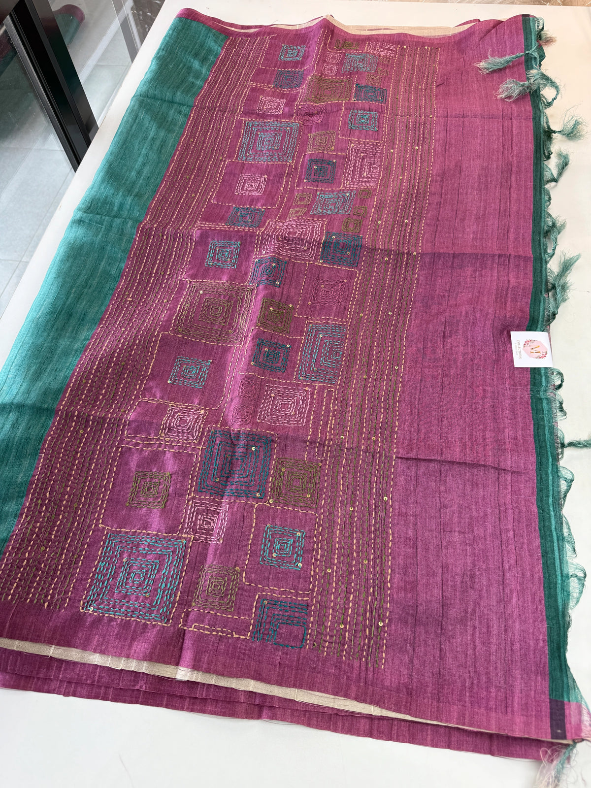 Semi silk saree/ 605G