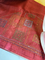 Semi silk saree/ 605G