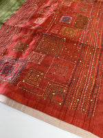 Semi silk saree/ 605G