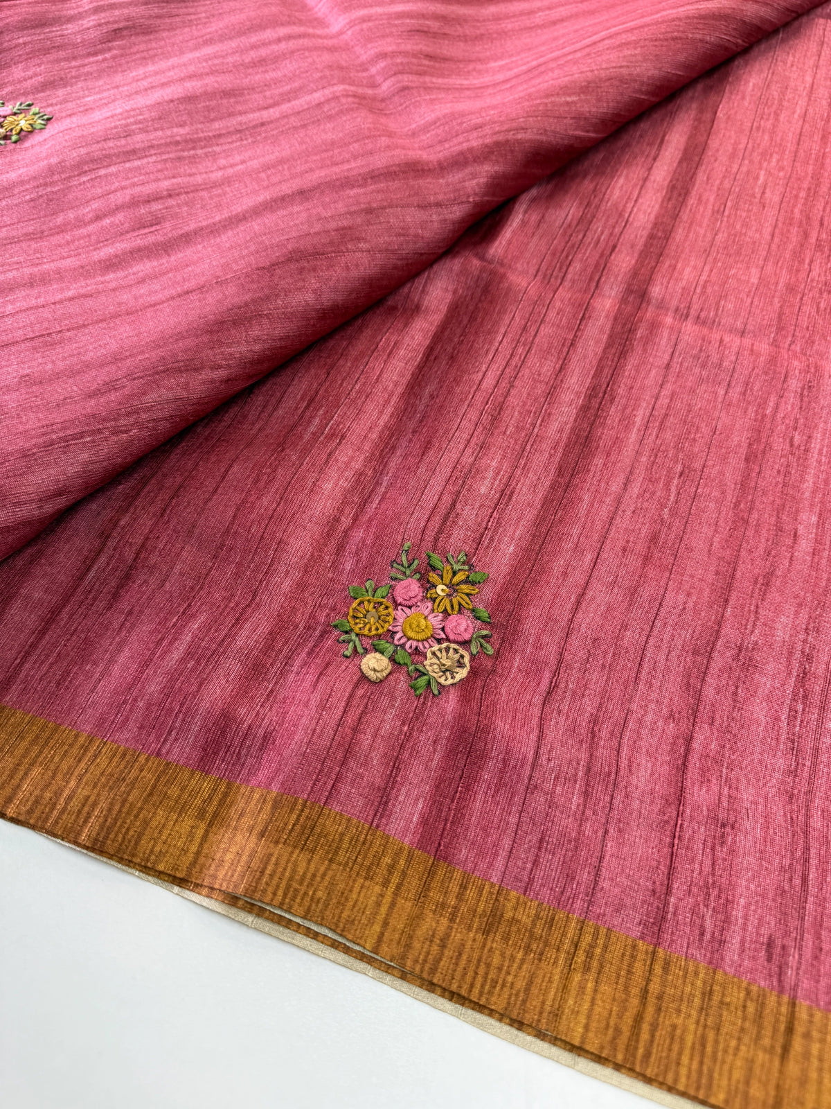 Semi silk saree/ 605G