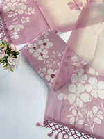 Linen Cotton unstitched salwar set / NC126