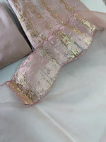Turkish Organza Unstitched Salwar Set/ 266H
