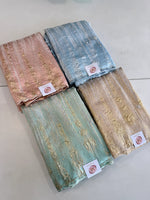 Turkish Organza Unstitched Salwar Set/ 266H