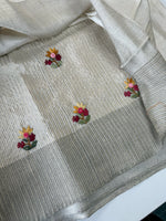 Soft semi Tussar saree/ DSS01