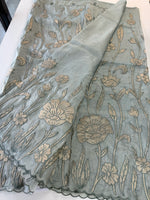Tissue Georgette Saree/ WS58