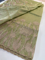 Tissue Georgette Saree/ WS58