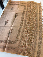 Tissue Linen Saree/ S15051