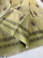 Tissue Linen Saree/ S15051