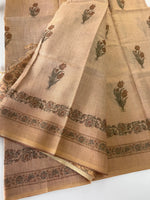Tissue Linen Saree/ S15051