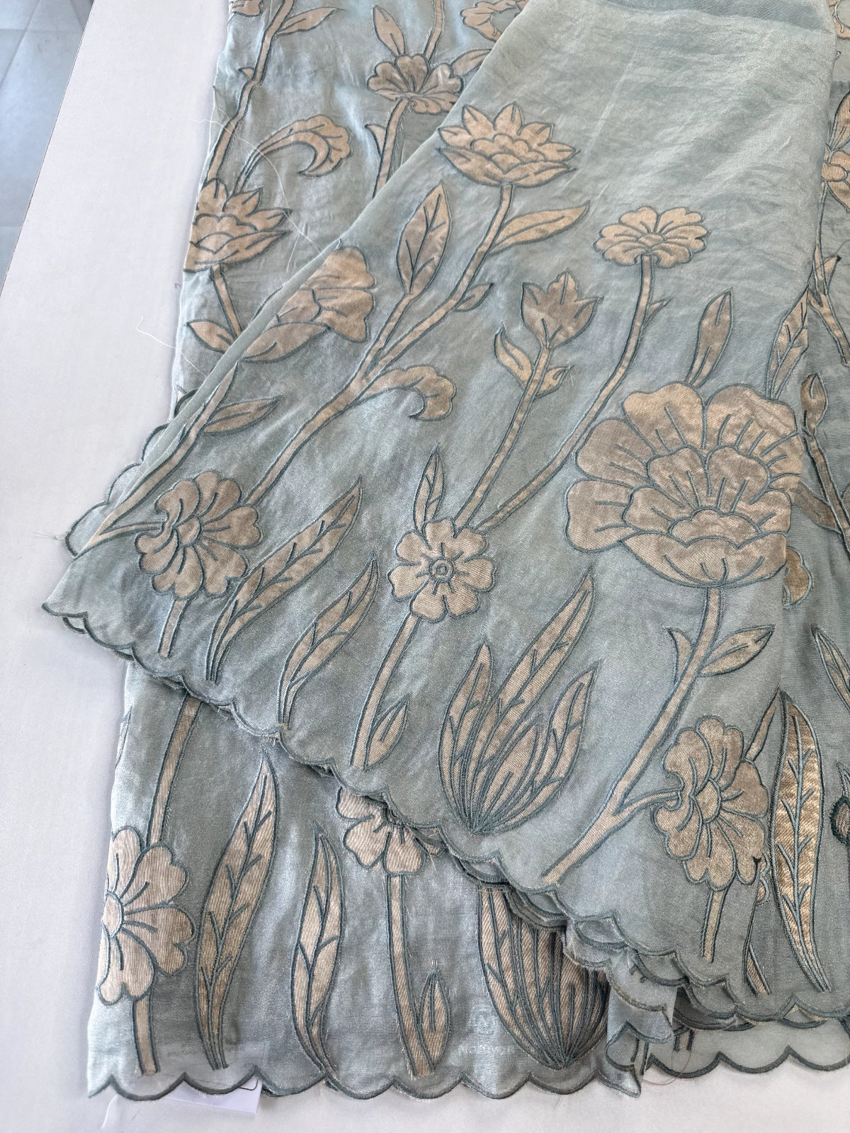 Tissue Georgette Saree/ WS58