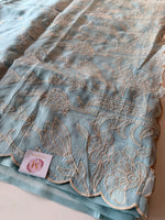 Chanderi Tissue Blend saree/ RF54