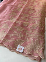 Chanderi Tissue Blend saree/ RF54